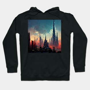 Future Metropolitan City - best selling Hoodie